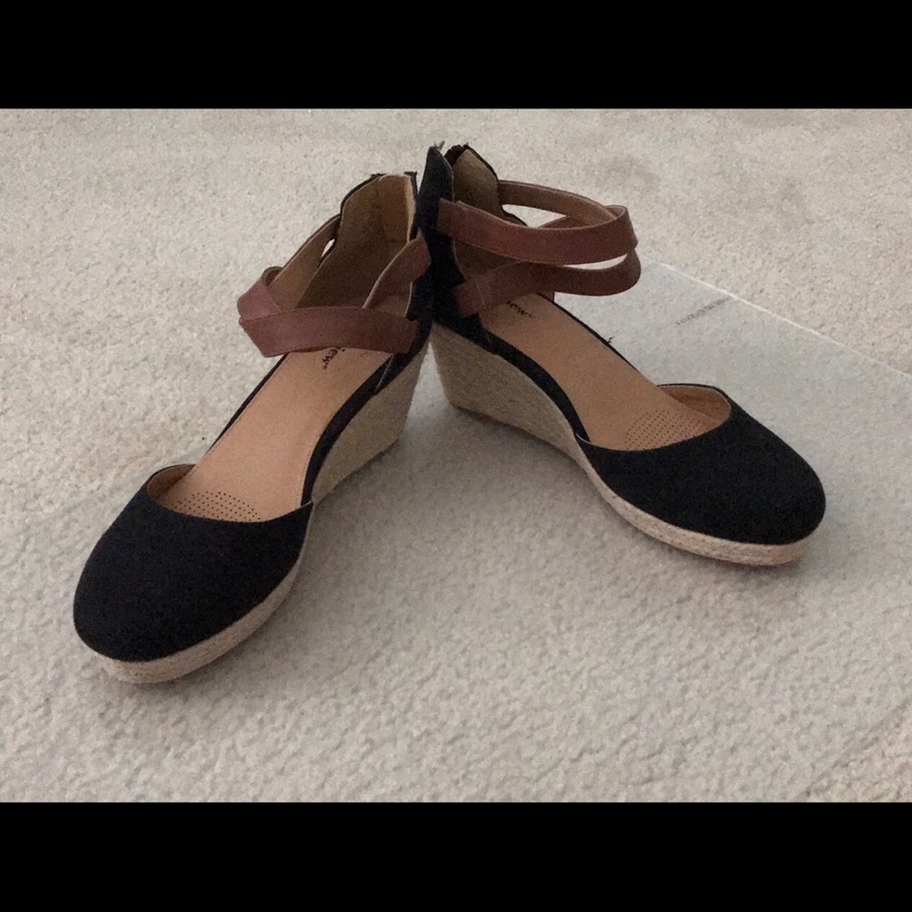 Espadrilles canvas strap sandals Size 11M
